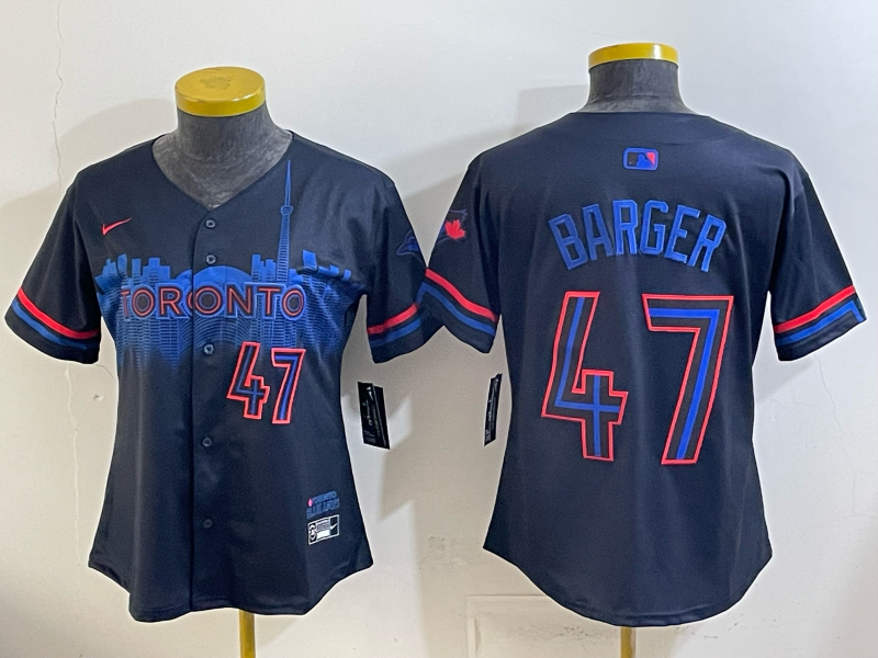youth 2026 Toronto Blue Jays #47 Barger Blue Game Nike MLB Jersey 0591204->->Youth Jersey